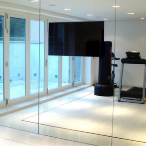 Sinoy True and Exact Images More Safe and Styles Durable <b>Vinyl</b> Backed Safety Mirror Be Used in Sliding Doors Wardrobes Furniture - Product Image 6