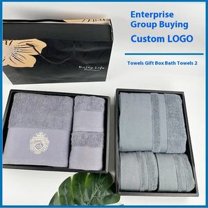 Serviettes de bain de luxe en coton serviette de golf ensembles de logo personnalisé turc plage salon rallye ensemble jetable visage personnalisé de - Product Image 3