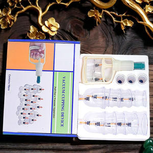 Ensemble professionnel de ventouses à vide 6/12/18 coupes, outil de <span class=keywords><strong>massage</strong></span> en plastique pour la thérapie, l'amincissement corporel et la détoxification - Product Image 6