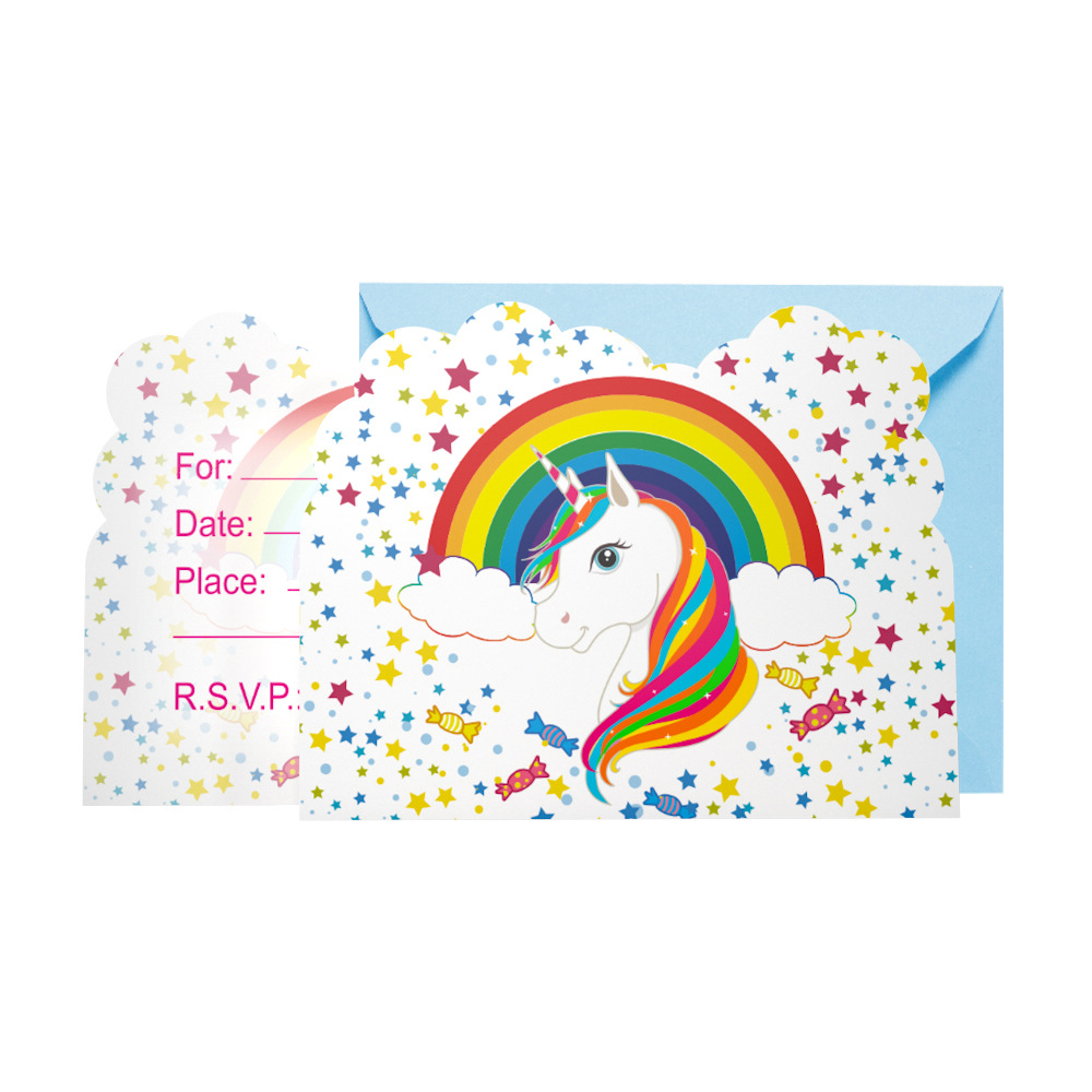 Cartes d'invitation (paquet de 6)