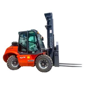 2025 Nueva gran oferta carretilla elevadora diésel de 3 toneladas con certificación ISO todoterreno 4WD todos los 6m precio competitivo para todo terreno áspero carretilla elevadora - Product Image 1