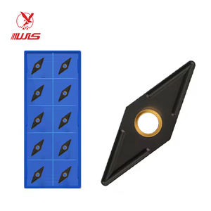 Plaquettes en carbure de fer fondu Hongyi VNMG160404 VNMG160408, outils de tournage, fraiseuse CNC, lame de coupe, <span class=keywords><strong>plaque</strong></span> de coupe - Product Image 1