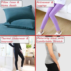 Tissu 95% Coton 5% Spandex Gris Anthracite Élastique Respirant Léger Largeur 152,4 cm Vendu au Mètre en Rouleau Pour la Couture - Product Image 5