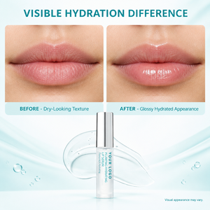 Sérum Lèvres Peptidique Repulpant Hydratant pour Lèvres Sèches, Traitement Hydratant à l'Acide Hyaluronique, Fini Brillant, Marque Privée - Product Image 2