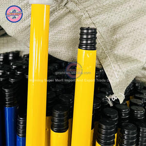 Offre Spéciale de 3 mètres de long manche de <span class=keywords><strong>balai</strong></span> télescopique en fer métallique nettoyage <span class=keywords><strong>efficace</strong></span> avec sac emballé durable Edelstahl-Besengriff - Product Image 3