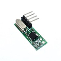 Módulo de decodificación RF inalámbrico de 433 MHz, placa receptora de control remoto, control remoto para TV