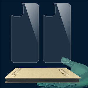 กระจกเทมเปอร์กันรอยหลัง2.5D 9H ใหม่สำหรับ <span class=keywords><strong>iPhone</strong></span> 12 PRO MAX MINI เคสป้องกันหลังแบบเต็มจอสำหรับ <span class=keywords><strong>iPhone</strong></span> <span class=keywords><strong>13</strong></span> - Product Image 3