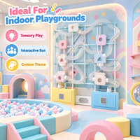 Jeu interactif personnalisé de souffleur de tube d'air magique pour enfants, équipement de jeu sensoriel pour aire de jeux intérieure, café, centre commercial, magasin