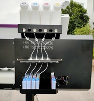 1.9m 4 têtes/6 tête 4720 eco solvant grande bannière textile machine d'impression imprimante d'impression textile