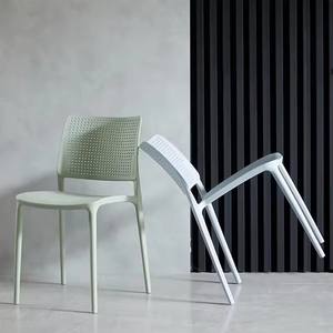 Modern Design <b>Stackable</b> <b>Outdoor</b> <b>Chairs</b> Colorful PP Plastic Home Furniture Dining <b>Chair</b> - Product Image 2