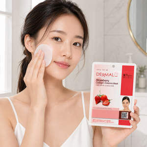 เดอร์มอล สตรอเบอร์รี่ คอลลาเจน เอสเซนส์ มาส์ก 23 กรัม แผ่นมาส์กหน้า - Product Image 6