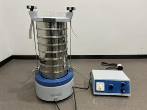 Vibrador de análisis de pruebas de laboratorio NADE WQS, vibración Vertical con tamiz estándar de 20cm para alimentos, cosméticos, granos, etc - Product Image 3