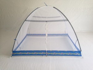 Tente moustiquaire intérieure portable-Auvent en maille légère 200x180x145CM Motif brodé <span class=keywords><strong>de</strong></span> forme ronde pour le <span class=keywords><strong>camping</strong></span> à la maison - Product Image 3
