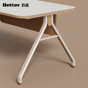 Estación de Trabajo Lineal Moderna para 4 Personas, Escritorio Modular para Personal con Pantalla Divisoria, Gabinete de Almacenamiento, Fácil Montaje para Oficina Abierta - Product Image 4