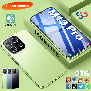 M13PRO 5G สมาร์ทโฟนราคาประหยัด รองรับ<span class=keywords><strong>ภาษา</strong></span>อังกฤษ ฝรั่งเศส สเปน - Product Image 1