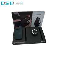 Étuis de téléphone en acrylique personnalisés et présentoirs magnétiques pour téléphones portables pour supports publicitaires de bureau DSP Vietnam Factory
