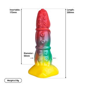 Riesiger Oktopus-Tentakel und Drachen-Dildo mit Saugnapf <span class=keywords><strong>Alien</strong></span>-Penis Sexspielzeug - Product Image 6