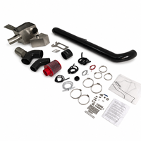 Accessoires de voiture tout-terrain 4x4, snorkel en acier inoxydable pour NISSAN NAVARA NP300, kit de snorkel en acier inoxydable pour voiture 4x4