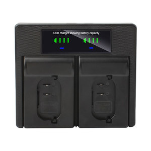 Ringteam เครื่องชาร์จแบบคู่ USB BP-SCL4พร้อมพอร์ต Micro USB Type-C สำหรับกล้อง <span class=keywords><strong>Leica</strong></span> Q2 SL2 <span class=keywords><strong>SL</strong></span> (<span class=keywords><strong>Typ</strong></span> <span class=keywords><strong>601</strong></span>) BP-SCL4แบตเตอรี่ชาร์จคู่ - Product Image 1