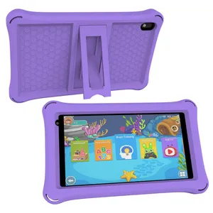 Silicone Case Shockproof Leaning Kid Tab WIFI Android 11.0 4-core Tablet 8 inch