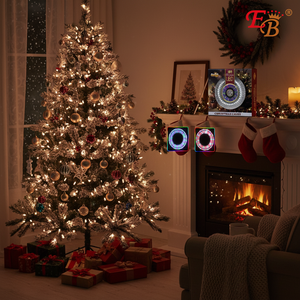USB 100 LED Multi-colore luci di natale 24 pz/cartone per decorazioni Festive - Product Image 5