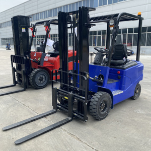 Chariot élévateur électrique CE 2 tonnes avec moteur à courant alternatif 1500mm-6000 mât LED feux de travail Mini chariot élévateur électrique - Product Image 3