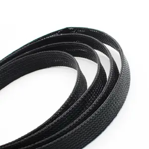 3/4 inch 20mm Polyester lưới quản lý cáp bện tay áo cho điện