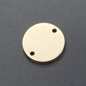 Accessoires de quincaillerie de qualité supérieure Logo gravé en alliage de zinc Étiquette en métal pour valise - Product Image 5