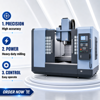 Centre d'usinage CNC 3 axes haute efficacité VMC1160 avec ATC 24T pour l'usinage de pièces en aluminium