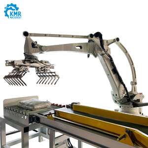 Automático 10kg 20kg 50kg Alimentación animal Bolsas <span class=keywords><strong>de</strong></span> arroz Caja <span class=keywords><strong>de</strong></span> cartón Sucker Pallet Apilamiento Robot Paletizador Máquina - Product Image 2