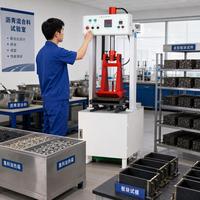 Digital Hydraulic Rutting Specimen Former Asphalt Slab Compactor Laboratory Wheel Tracking Molding Test Equipment