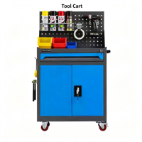 Chariot à outils de réparation automobile, armoire à outils d'atelier, chariot à outils multifonctionnel, chariot de maintenance pour pièces de quincaillerie épaissies