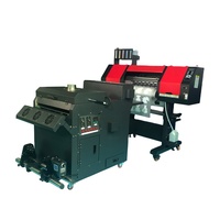 Máquina de impresión A1 Dual i3200, impresora Dtf con película de Pet térmica, máquina de vibración en polvo