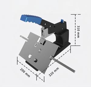 फैक्ट्री ऑफिस मैनुअल स्टेपलर श-03 बुक दस्तावेज भारी ड्यूटी ए 3 ए 4 फ्लैट और सवारी सिलाई 1 साल की वारंटी - Product Image 6