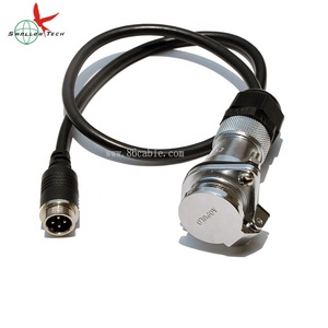 <span class=keywords><strong>Cable</strong></span> de alimentación de <span class=keywords><strong>remolque</strong></span> de bajo voltaje personalizado de <span class=keywords><strong>7</strong></span> <span class=keywords><strong>pines</strong></span> con chaqueta de PU de conductor de cobre en espiral para una cámara de visión trasera - Product Image 3