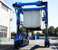 Chariot élévateur à trois roues tout-terrain multifonctionnel avec une capacité de charge de 35 tonnes, composants principaux du moteur et du moteur