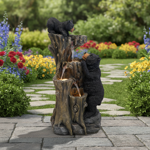 <span class=keywords><strong>Grande</strong></span> <span class=keywords><strong>fontaine</strong></span> <span class=keywords><strong>solaire</strong></span> en résine pour <span class=keywords><strong>jardin</strong></span> et cour - Product Image 1