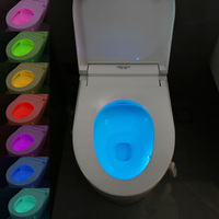 Nouvelle version 2026 – Vente directe usine – Toilette intelligente avec veilleuse LED à détection de mouvement automatique et rechargeable