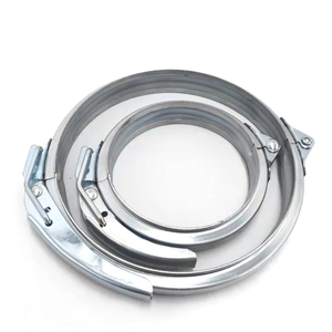 Clip <span class=keywords><strong>de</strong></span> tuyau <span class=keywords><strong>de</strong></span> type américain <span class=keywords><strong>en</strong></span> acier inoxydable avec colliers <span class=keywords><strong>de</strong></span> <span class=keywords><strong>serrage</strong></span> à verrouillage/déverrouillage rapide - Product Image 6