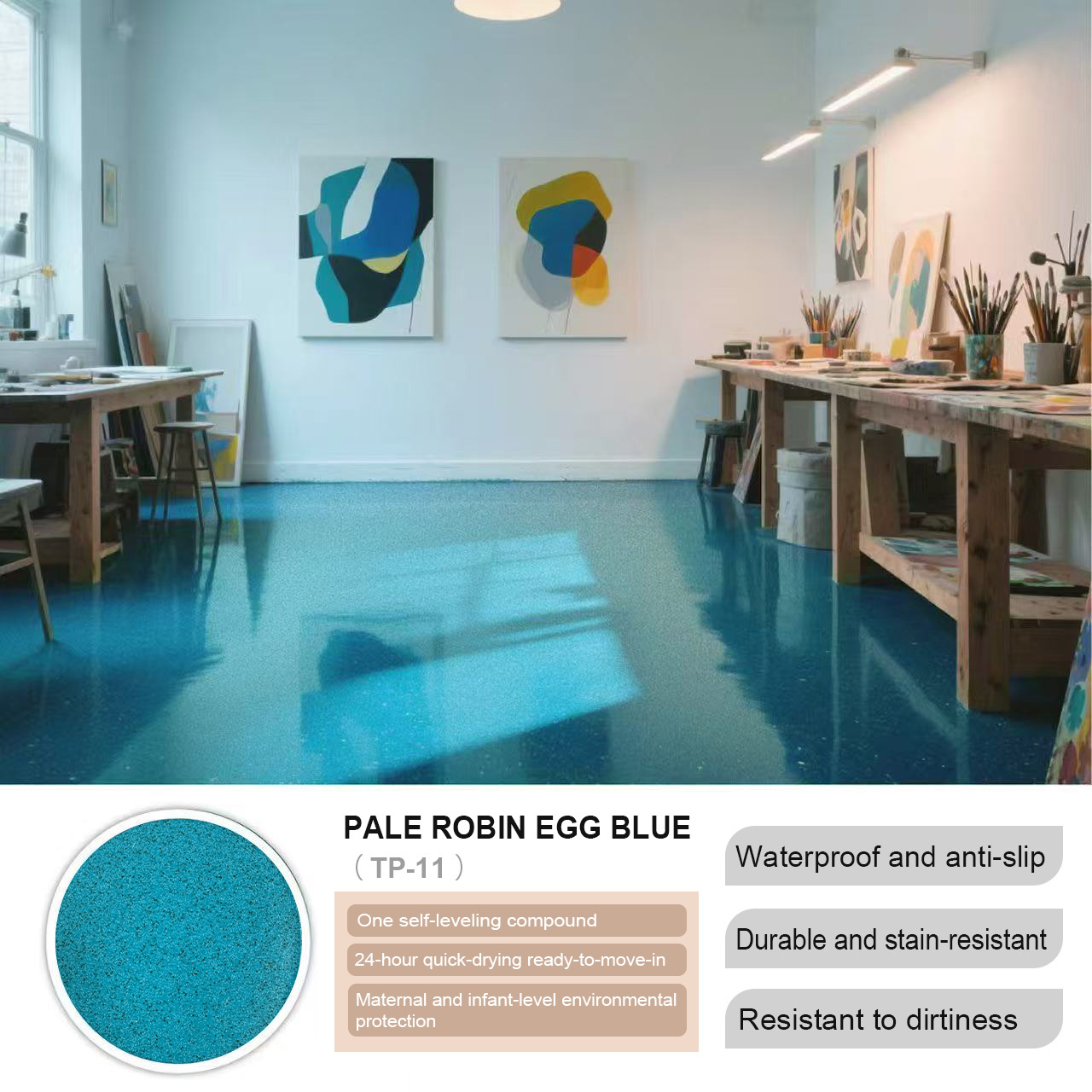 Bleu œuf de merle pâle