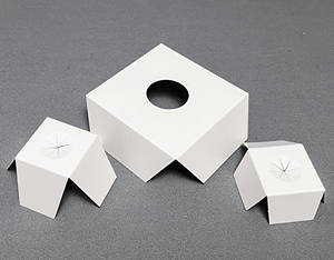 Xinrunjin boîte d'emballage de cosmétologie personnalisée capteur à micro-ondes plateau de carte intérieur boîte de papier électronique blanc F Pit emballage intérieur - Product Image 5