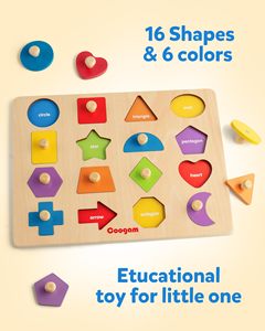 Puzzle d'apprentissage 3D en bois écologique Montessori pour enfants - <span class=keywords><strong>Alphabet</strong></span> et chiffres - Jouet éducatif pour Noël et les occasions de remise de diplômes - Product Image 4