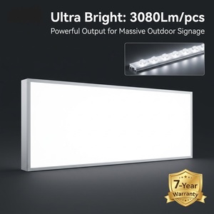 DC 12V Edgelit <b>LED</b> <b>Bar</b> <b>Light</b> 2835 SMD Warm White Side Emitting Rigid Strip Aluminium <b>LED</b> <b>Light</b> <b>Bar</b> for Signage Fabric Lightbox - Product Image 6