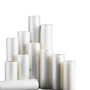 ถุงสูญญากาศแบบใสลายนูน กันน้ำ ปิดผนึกสามด้าน ถุงพลาสติกไนลอนสำหรับเก็บอาหาร แช่แข็ง ใช้ในครัว - Product Image 1