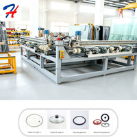 Machine de fabrication de couvercles en verre trempé HT Kitchen, usine de production complète de couvercles en verre pour ustensiles de cuisine avec ligne d'assemblage pour usine de casseroles