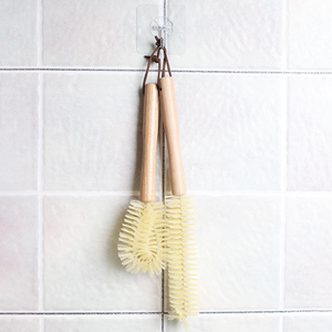 Custom Logo Eco-friendly Beech Wood Long Handle Cleaning <strong>Brush</strong> Wooden <strong>Bottle</strong> <strong>Brush</strong> for Cup - Product Image 5