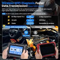 Escáner OBD2 Inalámbrico XTOOL D7W, Diagnóstico a 30 Metros, Control Bidireccional, Codificación ECU, Más de 39 Servicios, CAN FD y DoIP