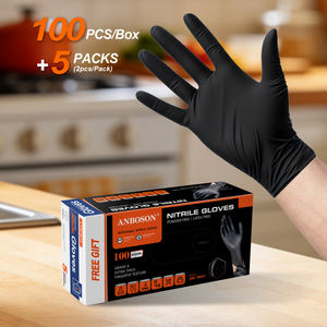 Guantes Desechables de Nitrilo de 5 Mil para Venta al por Mayor, Tecnología de Inmersión Secundaria, Resistentes a Químicos y a Pinchazos, Seguridad Industrial - Product Image 4