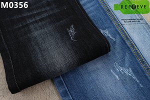 Matériau unifi repreve en polyester recyclé avec tissu denim flammé pour jean homme - Product Image 5