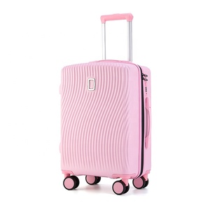 Maleta Coreana de ABS+PC para Mujer, Color Puro, Bolsa de Viaje con Candado TSA, Diseño Moderno, Tendencia Italiana - Product Image 5